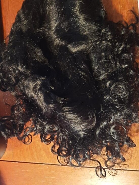 NEW ! Women Short 13 Inch Curly Wig Black main image 5